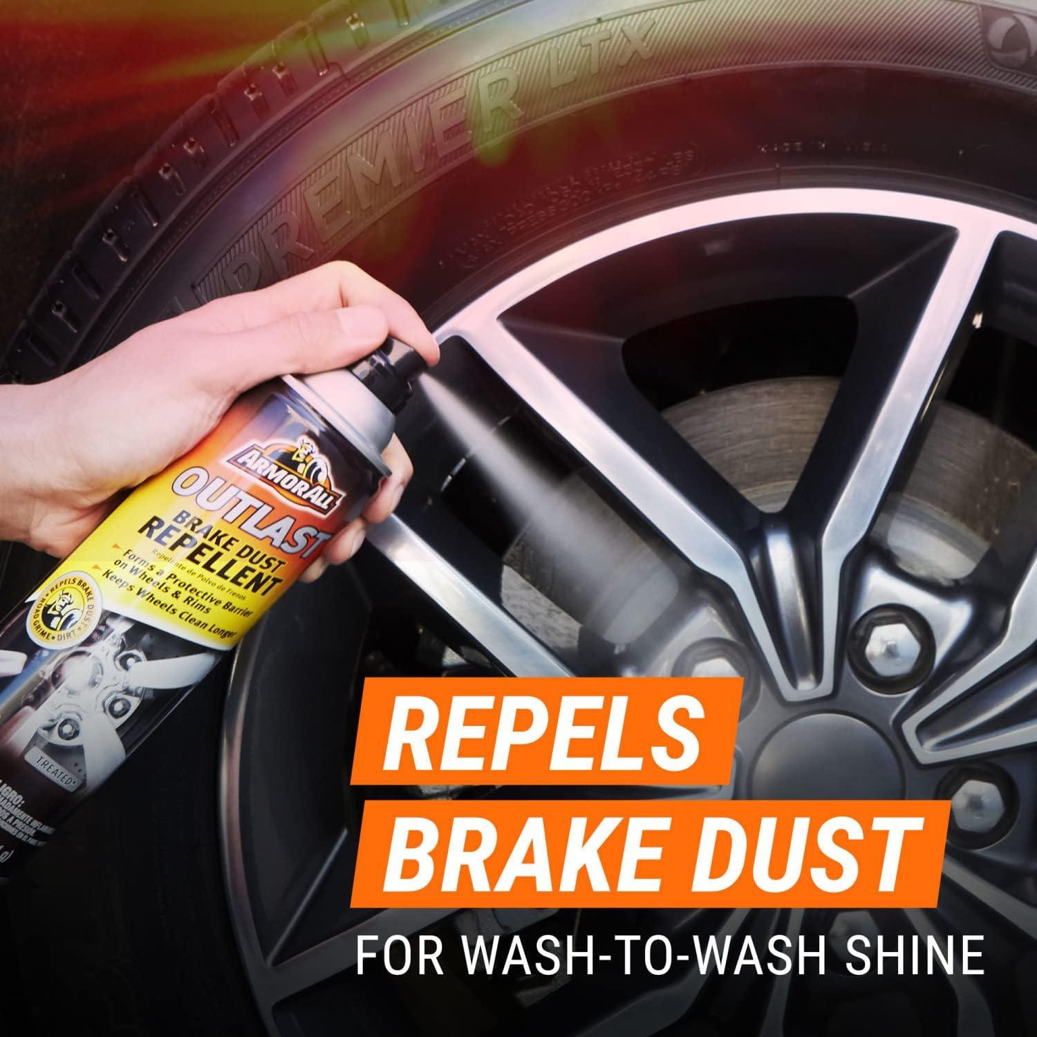 imageArmor All Extreme Tire Shine Gel by Armor All Tire Shine for Restoring Color and Tire Protection 18 Fl OzBrake Dust Repellent