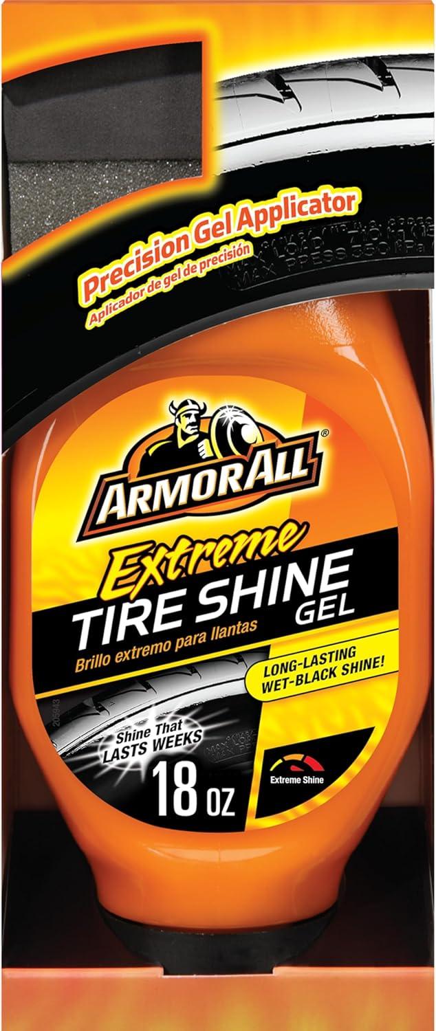 imageArmor All Extreme Tire Shine Gel by Armor All Tire Shine for Restoring Color and Tire Protection 18 Fl OzTire Shine Gel