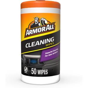 imageArmor All Car Cleaning Wipes  Wipes for Car Interior and Car Exterior 50 Wipes Each50 Count Pack of 1