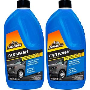imageArmor All Foam Action Car Wash Soap Cleaning Concentrate for Cars Trucks and Motorcycles 64 Fl Oz Bottles Pack of 464 Fl Oz Pack of 2