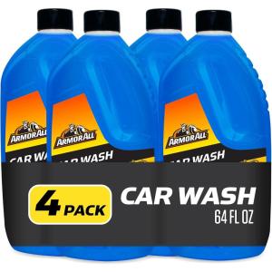 imageArmor All Foam Action Car Wash Soap Cleaning Concentrate for Cars Trucks and Motorcycles 64 Fl Oz Bottles Pack of 464 Fl Oz Pack of 4
