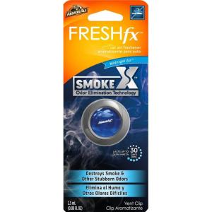 imageArmor All Fresh FX Smoke X Car Odor Eliminator  Car Air Freshener Midnight Air Scent 008 Fl Oz 1 Count Pack of 11 Count Pack of 1