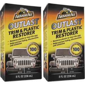 imageArmor All Outlast Car Trim ampamp Plastic Cleaner  Cleans Cars Trucks and Motorcycles 8 Oz8 Ounce Pack of 2