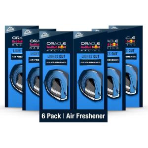 imageArmor All Podium Series Hanging Car Air Freshener Logo Helmet Lights Out Scent 6 Pack RacingInspired Auto Air Freshener With LongLasting FragranceLights Out Helmet Hanging Air Freshener