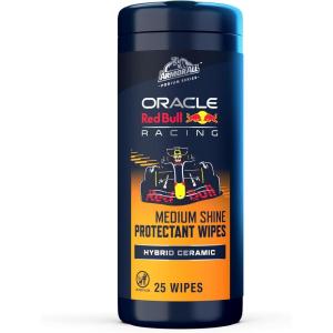 imageArmor All Podium Series Hybrid Ceramic Medium Shine Protectant Wipes 25 Count Interior Car Wipes Developed in Collaboration With Oracle Red Bull RacingProtectant Wipes 25 Count