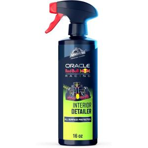 imageArmor All Podium Series Hybrid Ceramic Medium Shine Protectant Wipes 25 Count Interior Car Wipes Developed in Collaboration With Oracle Red Bull RacingInterior Detailer Spray