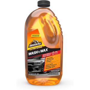 imageArmor All Ultra Shine Car Wash and Car Wax by Armor All Cleaning Fluid for Cars Trucks Motorcycles 64 Fl Oz Each64 Fl Oz Pack of 1