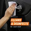 imageArmor All Car Disinfectant Wipes Car Cleaning Wipes for Cars Trucks Motorcycles 30 Wipes Each 3 PackDisinfectant Wipes 3pk