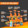 imageArmor All Premier Car Care Kit Includes Car Wax ampamp Wash Kit Glass Cleaner Car Air Freshener Tire ampamp Wheel Cleaner 8 Piece Kit