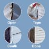 imageDicor 351CSW1 HAPSFree Cap Sealant  White for RV Window and Door MaintenanceClear Transparent
