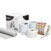 imageDicor 401CKD RV Rubber Roof Kit  Bonding Adhesive RV Trailer Motorhome Repair Butyl Tape Lap Sealant Included Dove Bright WhiteGrey