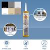 imageDicor 501LSB1 HAPSFree SelfLeveling Lap Sealant for horizontal surfaces  103 Oz Black Secure Ideal for RV Roofing Maintenance Repair Appliance ApplicationIvory