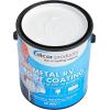 imageDicor RPFCP1 Fiberglass Roof Coating System  1 Gallon  Protects Against Environmental DamageWhite Elastomeric Metal RV Roof Coating
