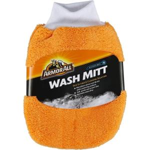 imageArmor All Microfiber Car Wash Mitt Car Wash Supplies for Cars Trucks and Motorcycles1 Count Pack of 1