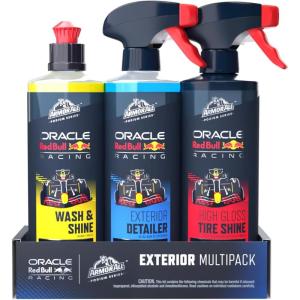 imageArmor All Podium Series 3Piece Exterior Car Detailing Kit Developed with Oracle Red Bull Racing Includes Hybrid Ceramic Wash ampamp Shine Exterior Detailer Spray and Tire Shine Spray 16 fl oz Each