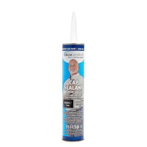 imageDicor 351CSW1 HAPSFree Cap Sealant  White for RV Window and Door MaintenanceBlack