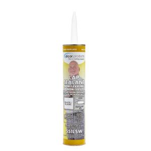 imageDicor 501LSB1 HAPSFree SelfLeveling Lap Sealant for horizontal surfaces  103 Oz Black Secure Ideal for RV Roofing Maintenance Repair Appliance ApplicationWhite