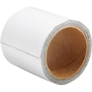 imageDicor 522TPO661C Diseal RV Trailer Motorhome Repair Tape Patch  6quot x 6quot  White  TPO CompatibleSealing Repair Tape