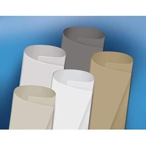 imageDicor DFII85V21 DIFlex II TPO UV Resistant RV Roofing Membrane Material Ivory85 Foot x 21 Foot