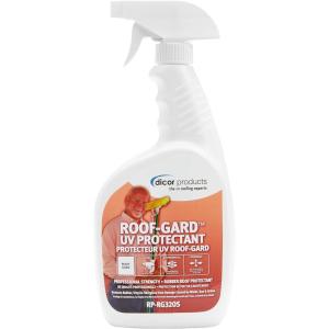 imageDicor RPRG1GL Roof Guard RV Roof Protectant Spray  White 1 Gallon32 Oz