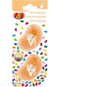 imageJelly Belly Duo Car Air Freshener Vent Clips TuttiFruitti Scent 2 PackPink Grapefruit