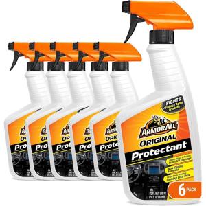 imageArmor All Interior Car Cleaner Spray Bottle Protectant Cleaning for Cars Truck Motorcycle 28 Fl Oz Pack of 6 102286PK